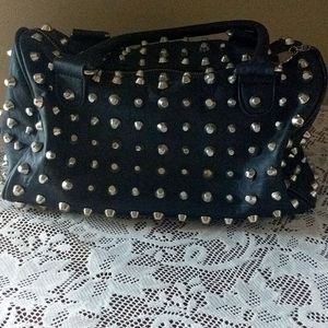 Black Purse w Rivets